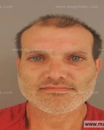 Booking photo of Jason Shane Calvert, Anderson County, Aug 30, 2015