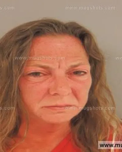 Booking photo of Christine Evans, Anderson County, May 13, 2015