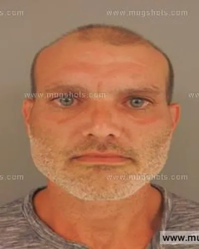 Booking photo of Jason Shane Calvert, Anderson County, Sep 12, 2015