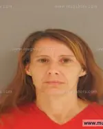 Booking photo of Christine Dawn Carden, Anderson County, Aug 1, 2015