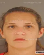 Booking photo of Amber Nicole Paysinger, Anderson County, Aug 1, 2015