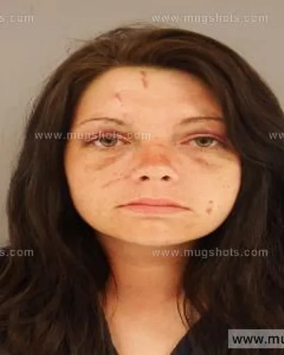 Booking photo of Gladys Budrow, Anderson County, May 10, 2014