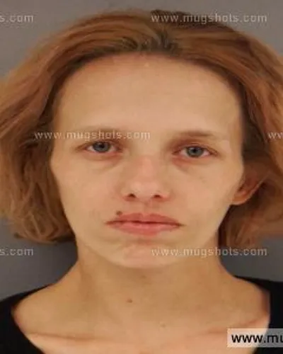 Booking photo of April Thomas, Anderson County, Jan 15, 2015