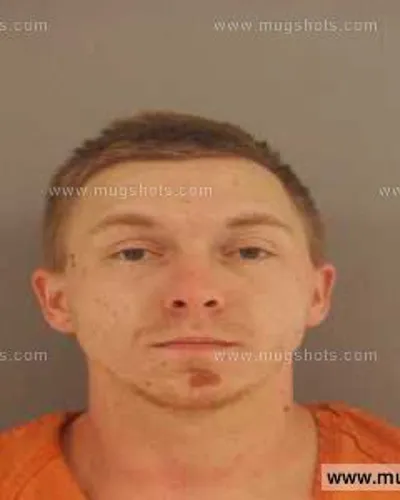 Booking photo of Dustin Redmond, Anderson County, Mar 12, 2014