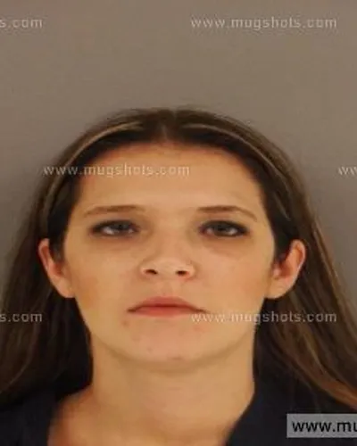 Booking photo of Amber Nicole Paysinger, Anderson County, Oct 5, 2014