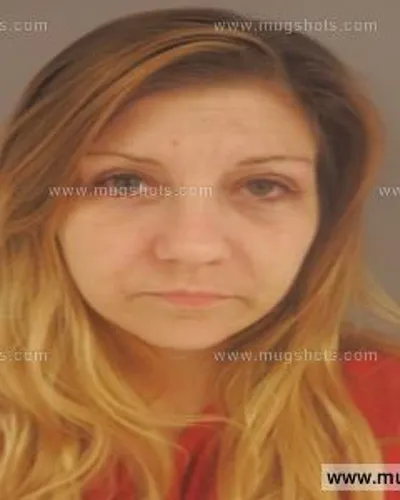 Booking photo of Angela Fay Shope, Anderson County, Sep 9, 2015