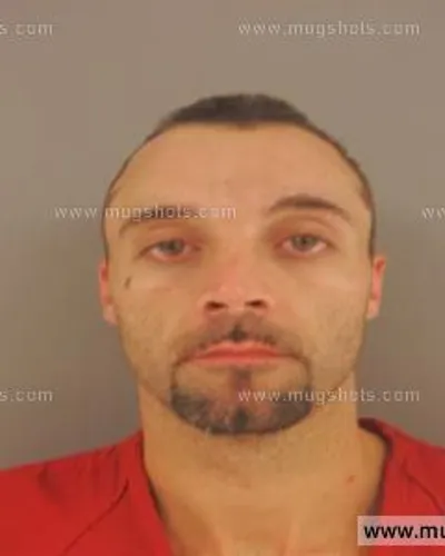 Booking photo of Joshua Huskey, Anderson County, Sep 1, 2015