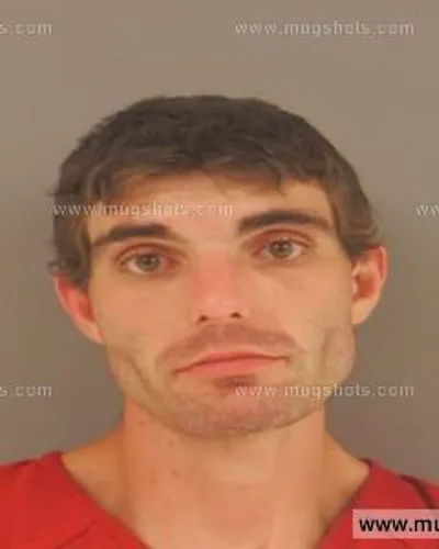 Booking photo of Matthew Allen Long, Anderson County, Aug 10, 2015