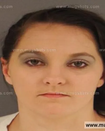 Booking photo of Caitlin Joanna Morgan, Anderson County, Oct 7, 2014