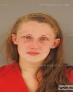 Booking photo of Kimberly Lynn Rains, Anderson County, Aug 10, 2015