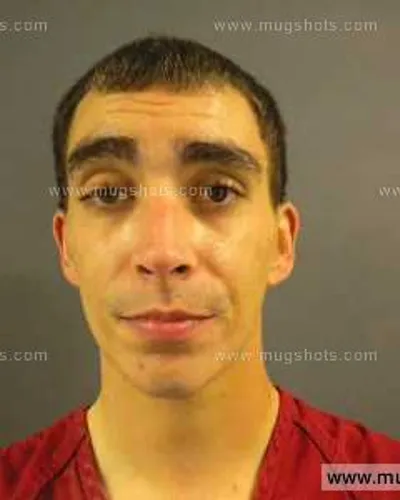 Booking photo of Cody Brian Tinker, Anderson County, Nov 12, 2013