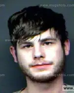 Booking photo of Justin Lee Seeber, Anderson County, Oct 14, 2012