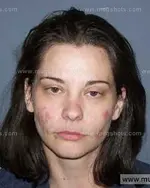 Booking photo of Ashley Marie Mitchell, Anderson County, May 23, 2013