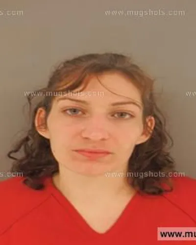 Booking photo of Heather Nicole Edwards, Anderson County, Jul 21, 2015