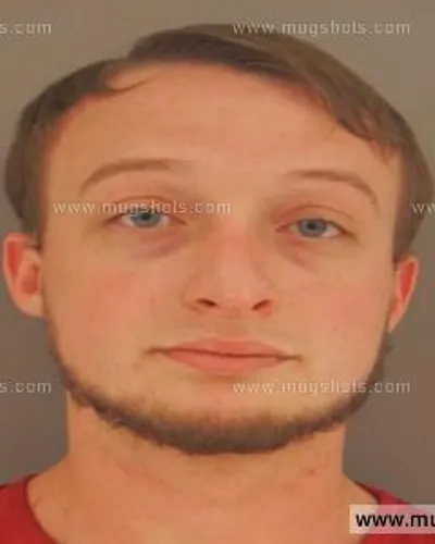 Booking photo of Cody Parton, Anderson County, Oct 27, 2015