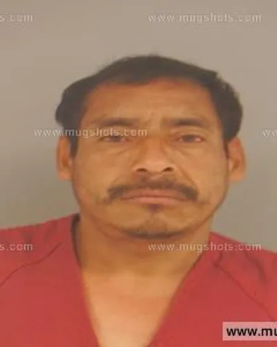 Booking photo of Juan Vasquez, Anderson County, Apr 17, 2015