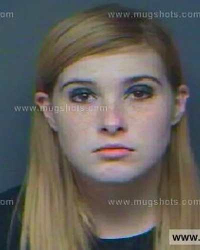 Booking photo of Reagan Davis, Anderson County, Aug 23, 2012