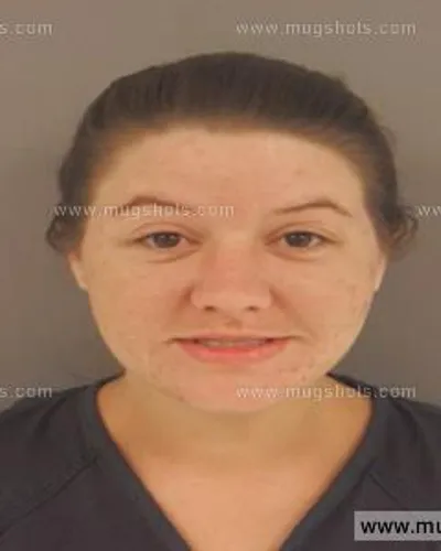 Booking photo of Emily Elizabeth Luallen, Anderson County, Jul 4, 2015