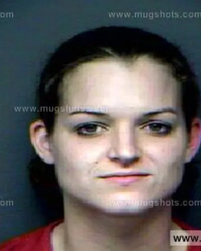 Booking photo of Kaitlin Hardin, Anderson County, Aug 14, 2012