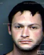 Booking photo of Matthew Glenn Mountain, Anderson County, Oct 31, 2012