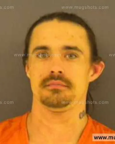 Booking photo of Dustin Lynn Daugherty, Anderson County, Feb 17, 2014