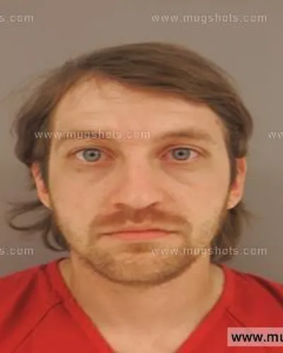 Booking photo of Blake Dexter Gossett, Anderson County, Nov 13, 2015