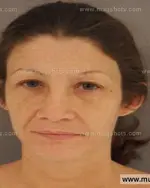 Booking photo of Angela Sueann Slover, Anderson County, Jan 21, 2015