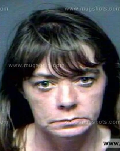 Booking photo of Susan Pack, Anderson County, Oct 26, 2012