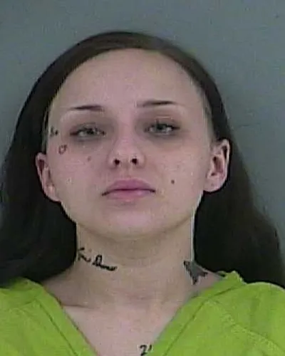 Booking photo of JAZMINE R DAVIS, Anderson County, Dec 3, 2025