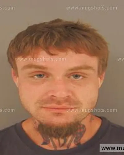 Booking photo of Christopher Wayne Henderlight, Anderson County, May 13, 2015