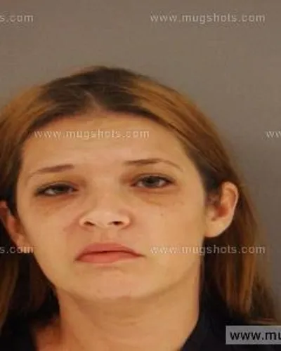 Booking photo of Amber Nicole Paysinger, Anderson County, Sep 13, 2014