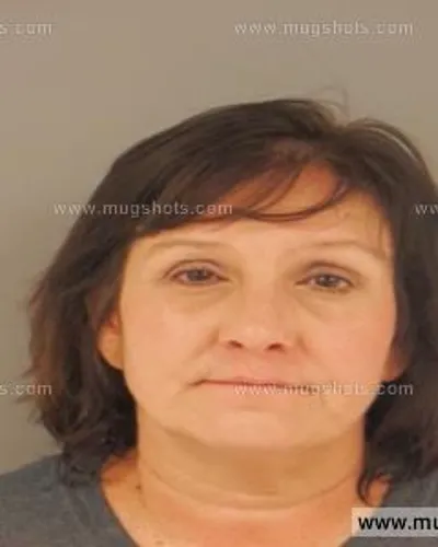 Booking photo of Adrea Allred, Anderson County, Aug 28, 2015