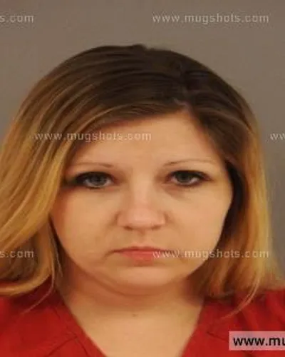 Booking photo of Angela Fay Shope, Anderson County, Feb 1, 2015