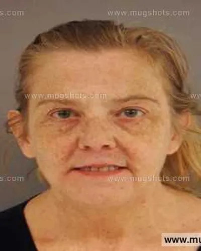 Booking photo of Gina Worbington, Anderson County, Mar 30, 2014