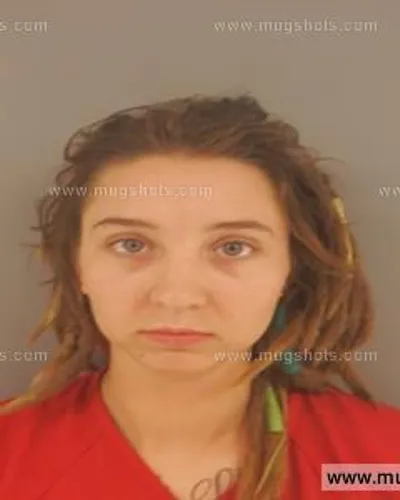 Booking photo of Cassidy Rhoads, Anderson County, Jul 20, 2015