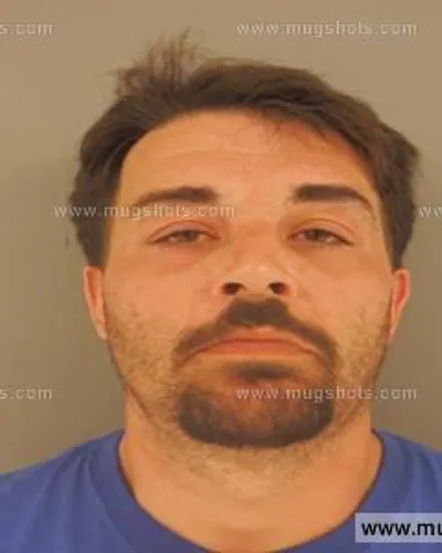 Booking photo of Brandon GENE Davis, Anderson County, May 9, 2015