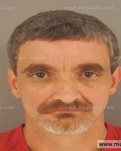 Booking photo of Otis Kevin Aslinger, Anderson County, Nov 13, 2015