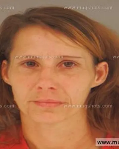 Booking photo of Christine Dawn Carden, Anderson County, Jul 23, 2015