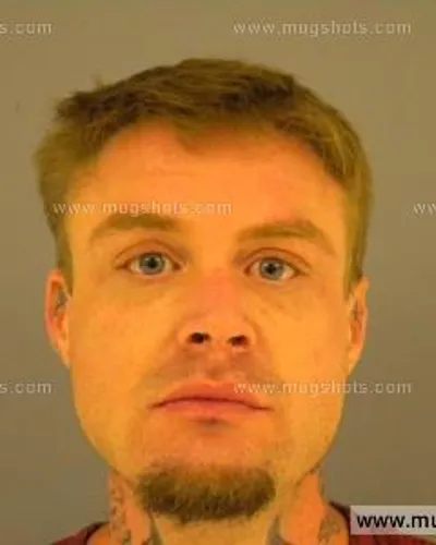 Booking photo of Christopher Wayne Henderlight, Anderson County, Apr 1, 2015