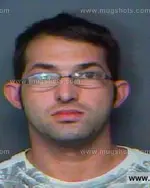 Booking photo of Frank Aslinger Jr., Anderson County, Oct 16, 2012