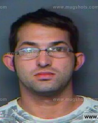 Booking photo of Frank Aslinger Jr., Anderson County, Oct 16, 2012