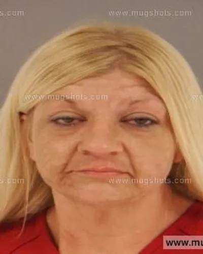 Booking photo of Shirley Michelle Carroll, Anderson County, Aug 23, 2014