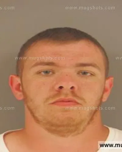 Booking photo of Randall Russell, Anderson County, Aug 7, 2015