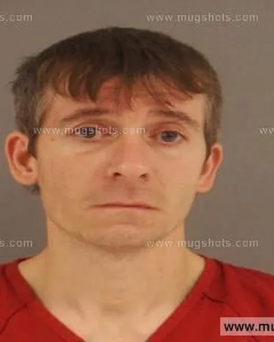 Booking photo of Adam Hoover, Anderson County, Feb 1, 2015