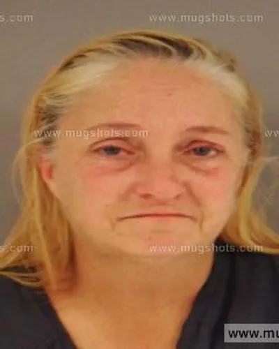Booking photo of Carrie Bullock, Anderson County, Oct 25, 2014