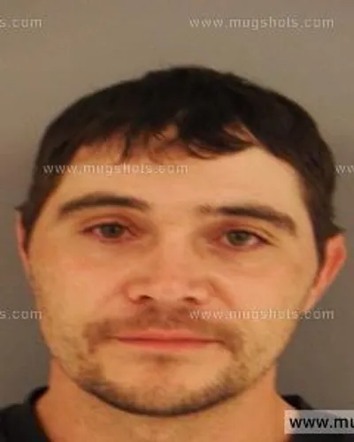 Booking photo of Wesley Brian Raines, Anderson County, Dec 6, 2014