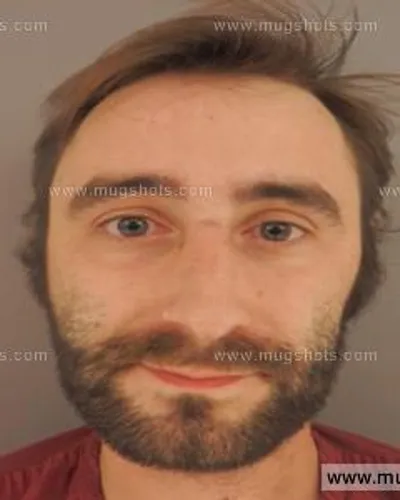 Booking photo of Alexander Dean Cooley, Anderson County, Aug 29, 2015