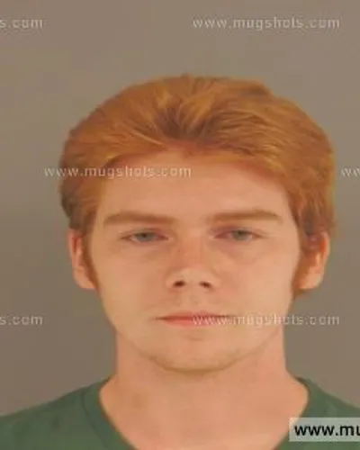 Booking photo of Garrett Skylar Purnell, Anderson County, Aug 8, 2015