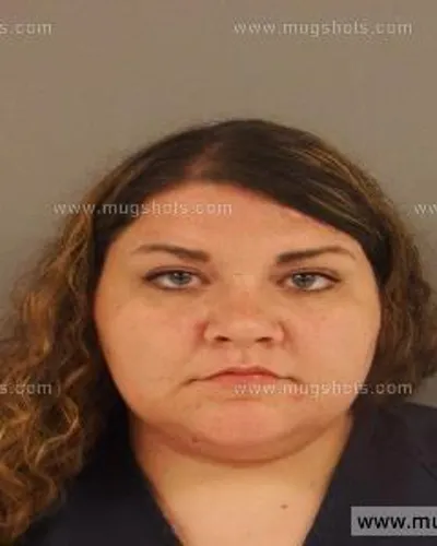 Booking photo of Megan Waters, Anderson County, Jul 8, 2014