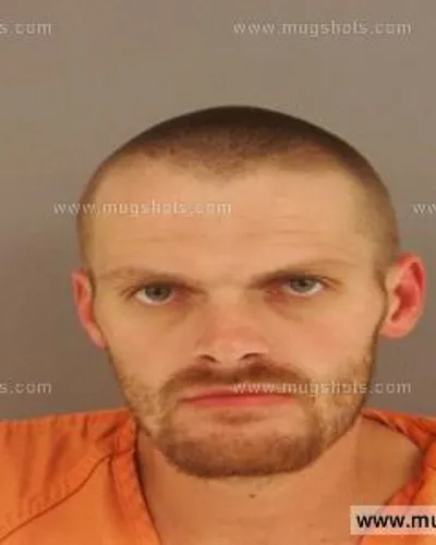 Booking photo of Luke Aaron Cox, Anderson County, Sep 26, 2014